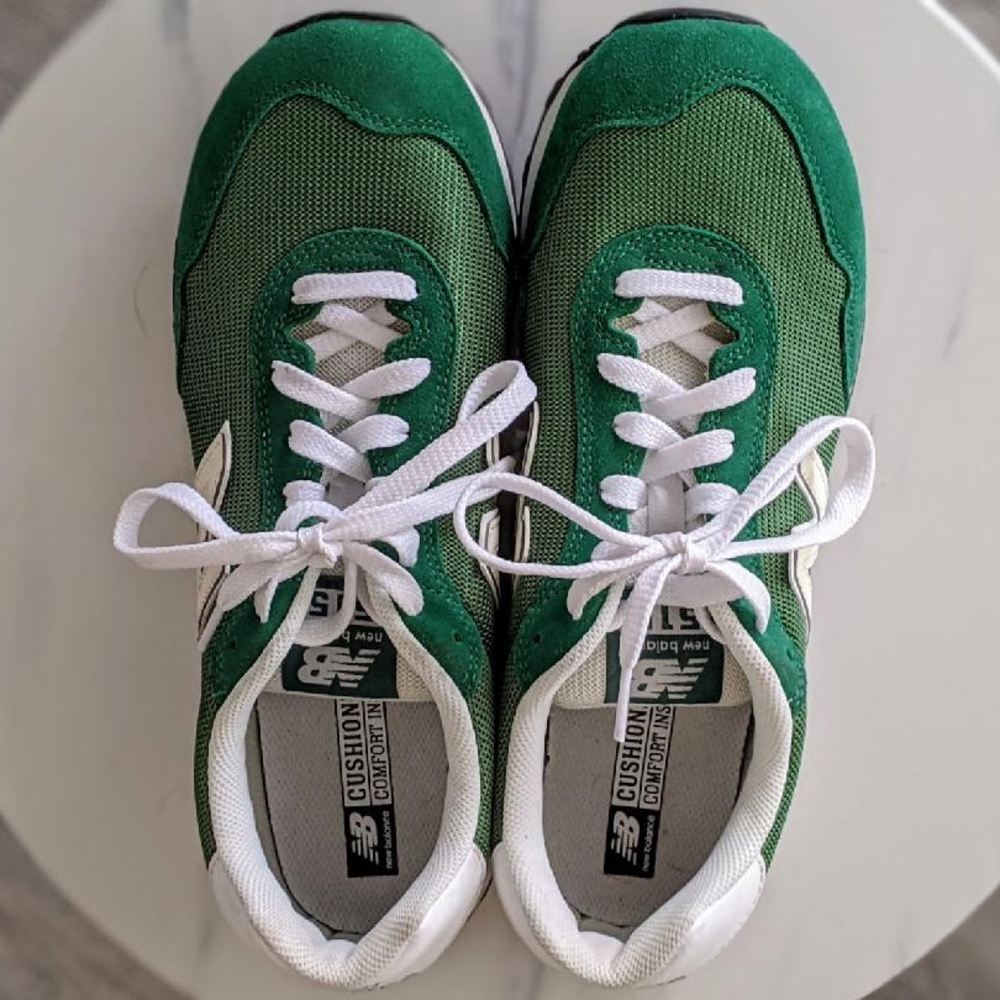 New Balance Green Athletic Shoes